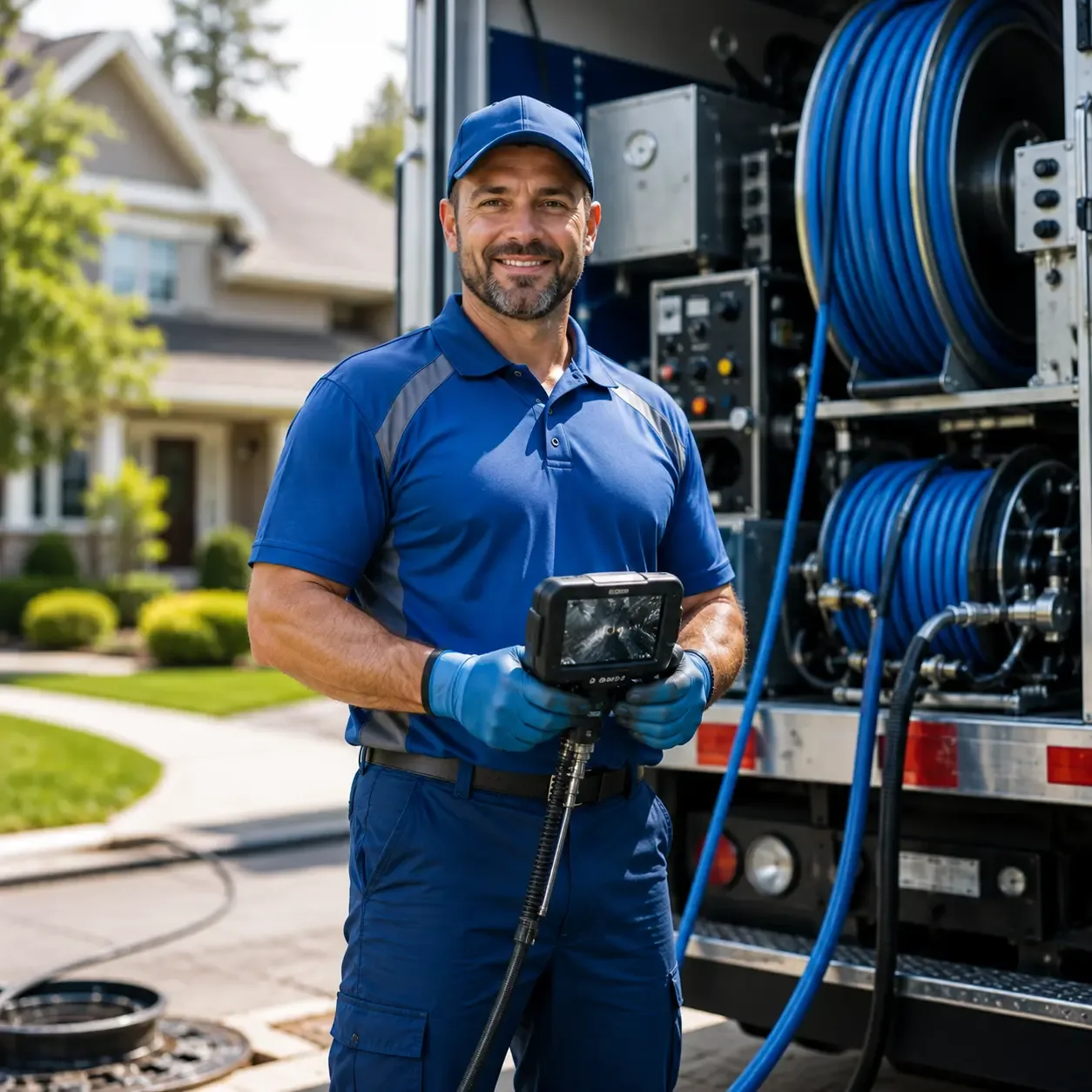 Local outdoor drain cleaning specialists in Chesterhill, OH